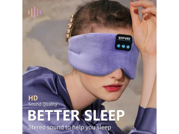 Bluetooth Sleep Mask Headphones — Wireless Earbuds, KUKA