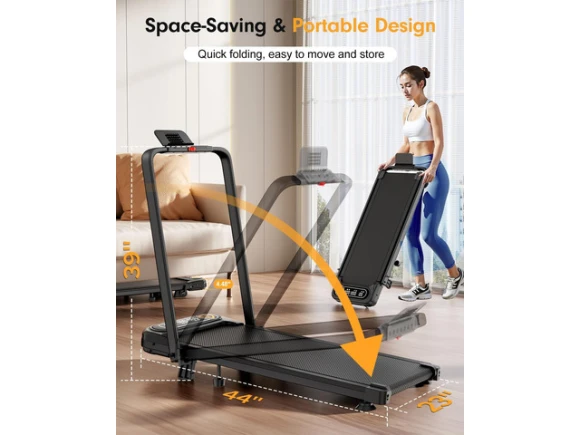 Foldable Under-Desk Walking Pad Treadmill — Connected Equipment, KUKA