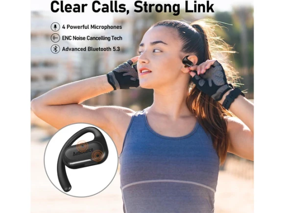 Open-ear Bluetooth headphones — Wireless Earbuds, Audiovance