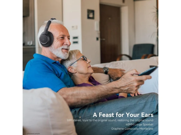 Wireless TV Headphones — Wireless Earbuds, LEVN