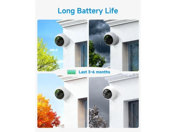 1080P Wireless Outdoor Security Camera — Security Camera, Noorio
