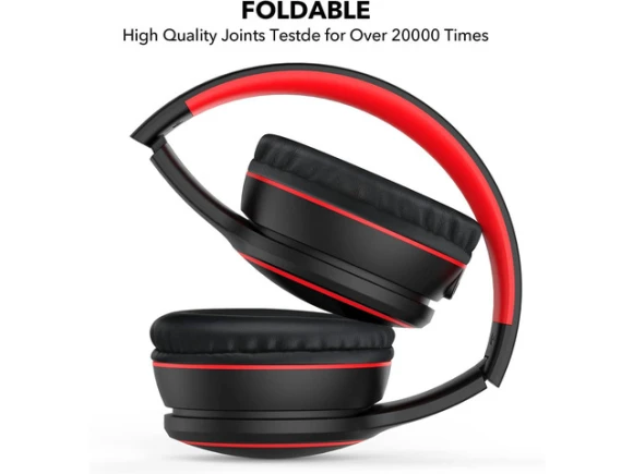 Bluetooth over-ear headphones, Black — Wireless Earbuds, KUKA