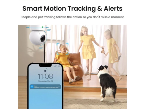 Indoor Security Camera — Security Camera, AOSU