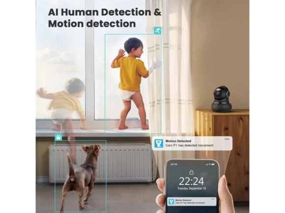 Indoor Security Camera — Security Camera, litokam