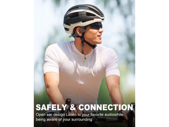 Open-Ear Bone Conduction Headphones — Wireless Earbuds, MONODEAL