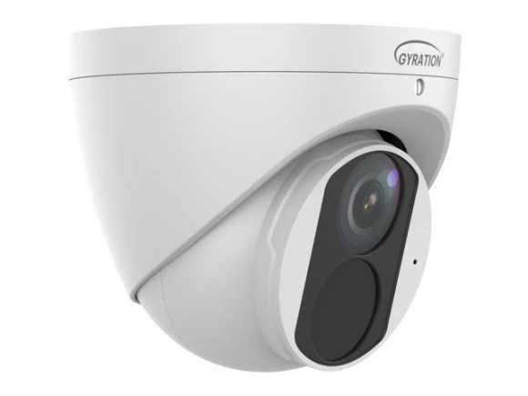 Outdoor IR Fixed Turret Camera — Security Camera, Gyration