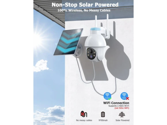 Outdoor Solar Security Camera — Security Camera, KUKA