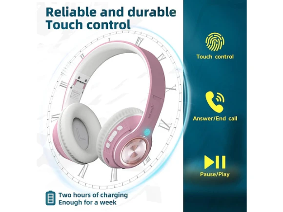 Over-ear Bluetooth headphones — Wireless Earbuds, Riwbox