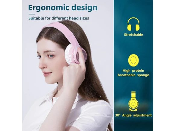 Over-ear Bluetooth headphones — Wireless Earbuds, Riwbox