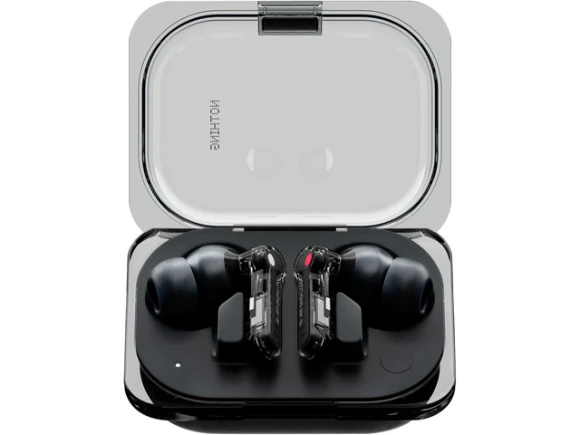 Wireless Earbuds, Black — Wireless Earbuds, Nothing