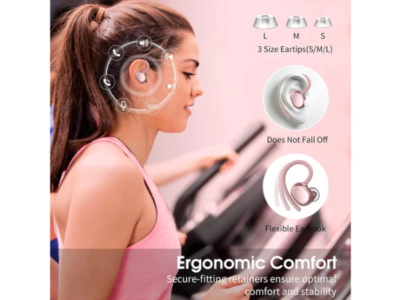 Wireless Earbuds with Ear Hooks — Wireless Earbuds, KUKA