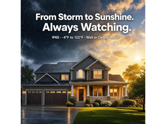 Wireless Outdoor Security Camera — Security Camera, DZEES