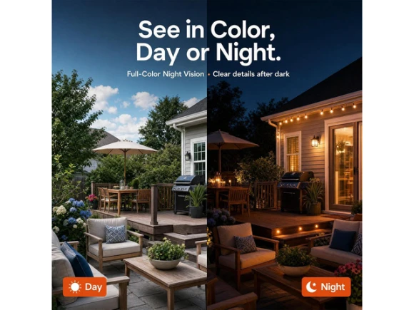 Wireless Outdoor Security Camera — Security Camera, DZEES