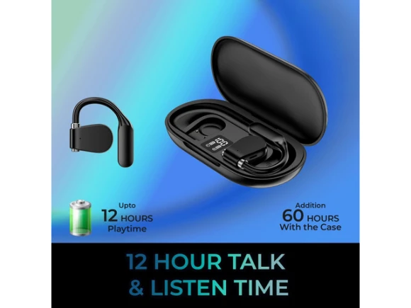 Open-ear Bluetooth earbuds with charging case — Wireless Earbuds, ADESSO