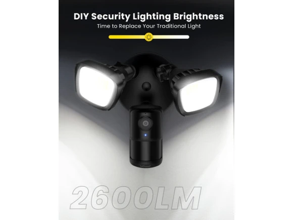 Outdoor Floodlight Security Camera — Security Camera, iegeek