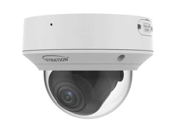 Outdoor Intelligent Varifocal Dome Camera, White — Security Camera, Gyration