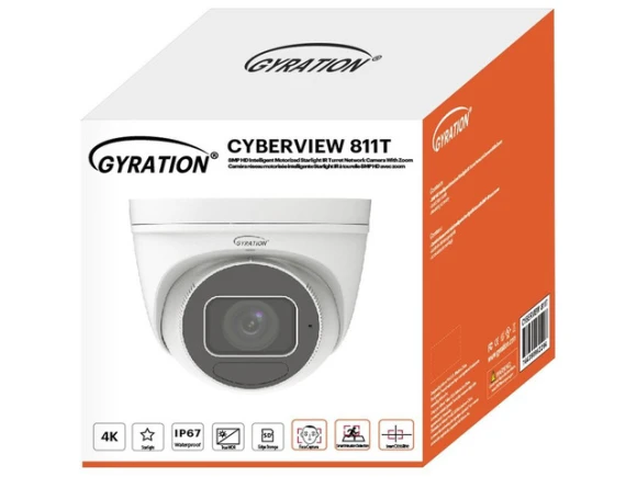 Outdoor Intelligent Varifocal Turret Camera — Security Camera, Gyration