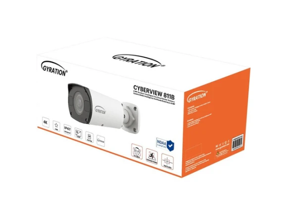 Outdoor Varifocal Bullet Camera, White — Security Camera, Gyration