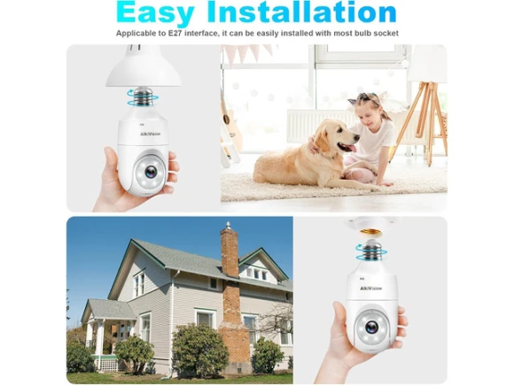 2K Security Camera — Security Camera, KINGARD
