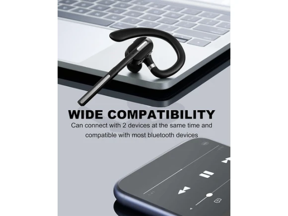 Bluetooth Headset — Wireless Earbuds, DECHOYECHO