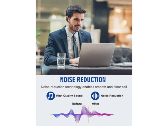 Bluetooth Headset — Wireless Earbuds, DECHOYECHO