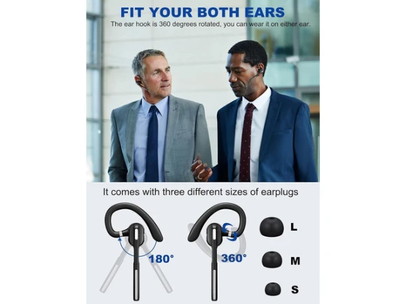 Bluetooth Headset — Wireless Earbuds, DECHOYECHO