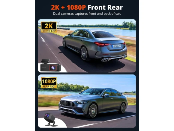 Dash Camera with 64GB SD Card — Dash Cam, SUNIVISION