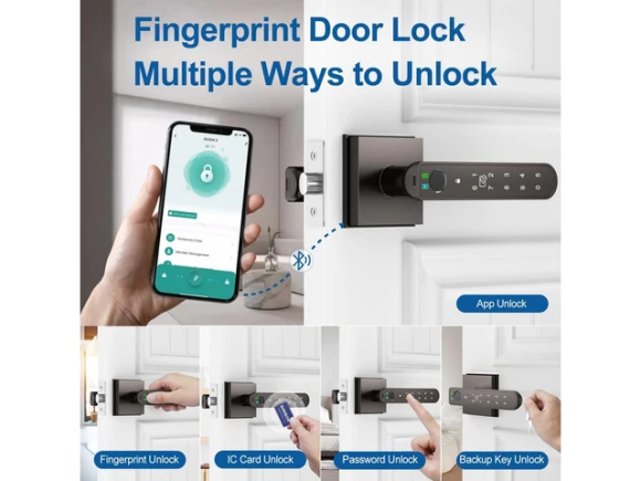 Fingerprint Door Knob Lock — Smart Lock, STARWELL