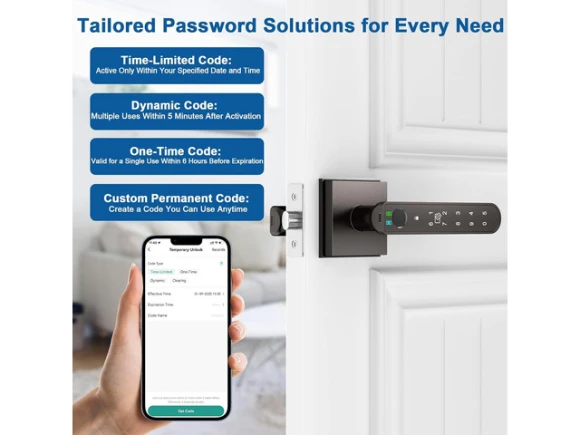 Fingerprint Door Knob Lock — Smart Lock, STARWELL