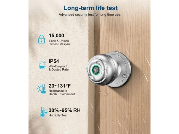 Fingerprint Door Lock — Smart Lock, STARWELL
