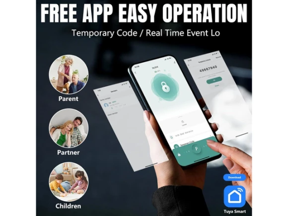 Fingerprint Door Lock — Smart Lock, STARWELL