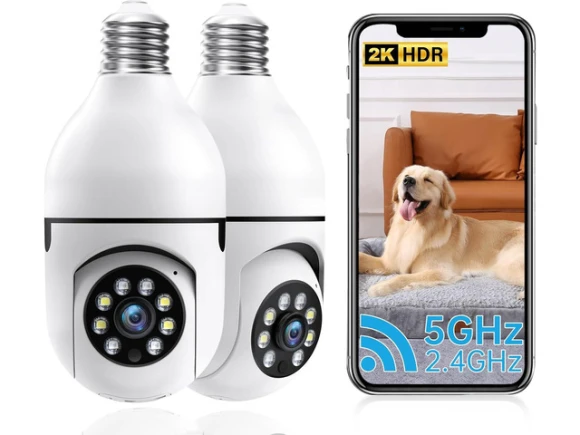 Light-Bulb Security Camera — Security Camera, WOOJONG