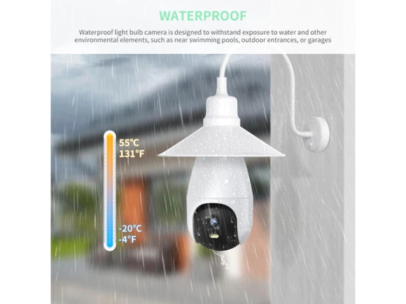 Light-Socket Security Camera — Security Camera, WOOJONG