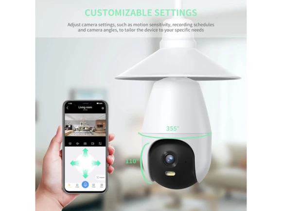 Light-Socket Security Camera — Security Camera, WOOJONG