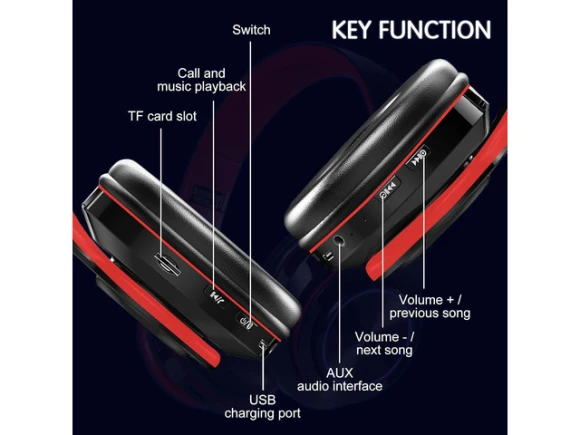 Over-ear headphones — Wireless Earbuds, TUKO