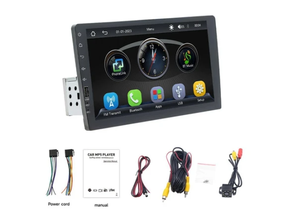 9-Inch Car Stereo Radio with Backup Camera for Toyota Corolla, 1993–2002 — Car Infotainment System, Strafriture