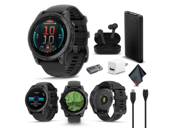 47 mm AMOLED Smart Watch — Smart Watch, Garmin