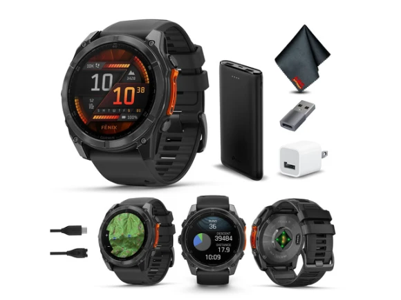 51 mm AMOLED Smart Watch — Smart Watch, Garmin