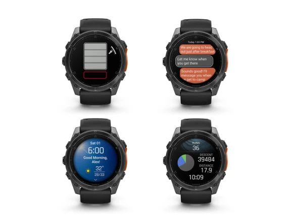 51 mm AMOLED Smart Watch — Smart Watch, Garmin
