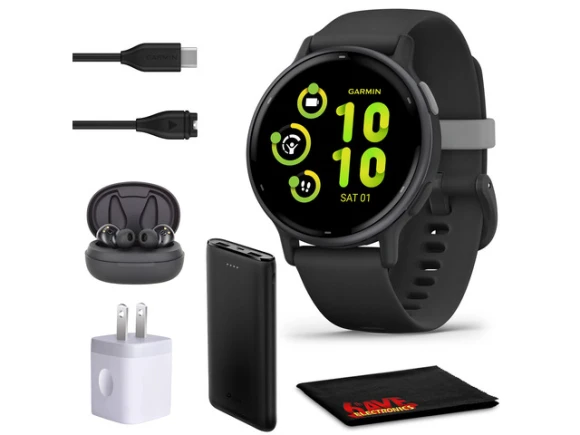 Black Smartwatch — Smart Watch, Garmin