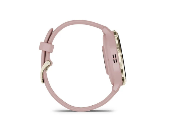 Smart watch, Soft Gold bezel and Dust Rose case — Smart Watch, Garmin