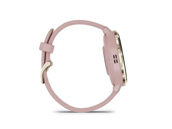 Smart watch, Soft Gold bezel and Dust Rose case — Smart Watch, Garmin