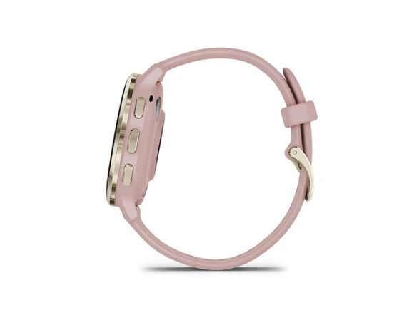 Smart watch, Soft Gold bezel and Dust Rose case — Smart Watch, Garmin