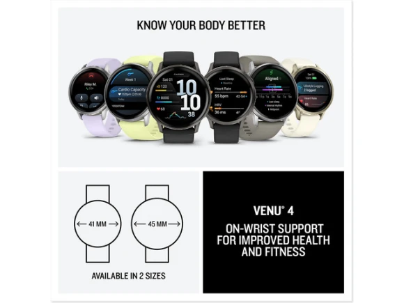45 mm GPS Smartwatch — Smart Watch, Garmin