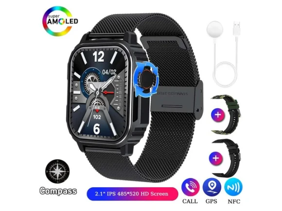 Medium AMOLED Smartwatch — Smart Watch, allentian
