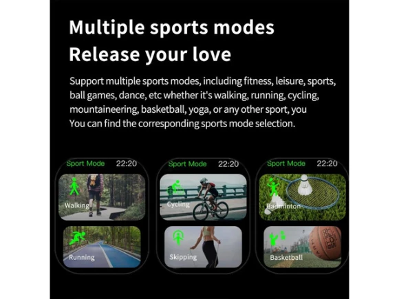 Medium Smartwatch with Link Bracelet — Smart Watch, allentian