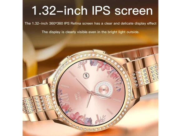Smartwatch with Diamond Band — Smart Watch, allentian