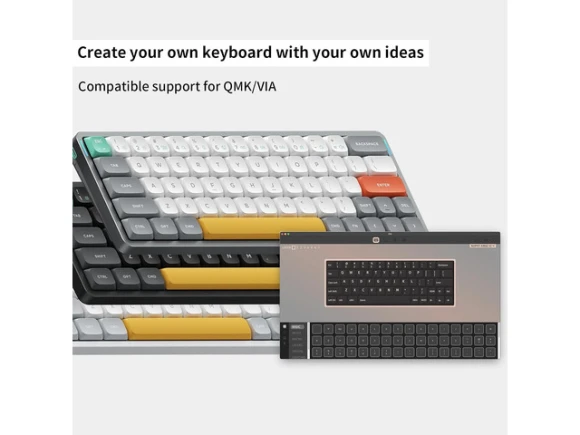 60% Low-Profile Mechanical Keyboard — Bluetooth Keyboard, NuPhy