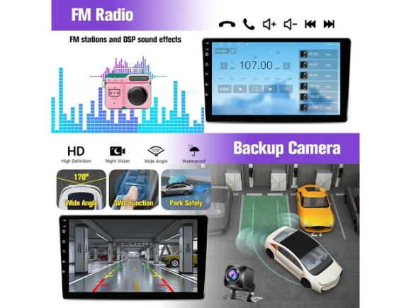 9-Inch Car Radio for Toyota Corolla, 2009–2013, 64G — Car Infotainment System, Leadfan