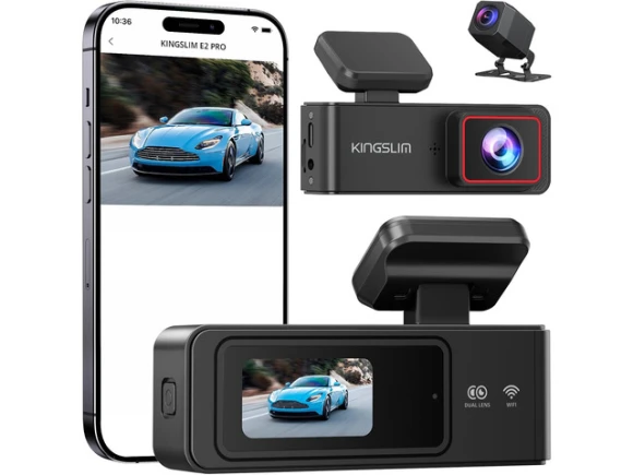 Front and Rear Dash Camera — Dash Cam, TUKO